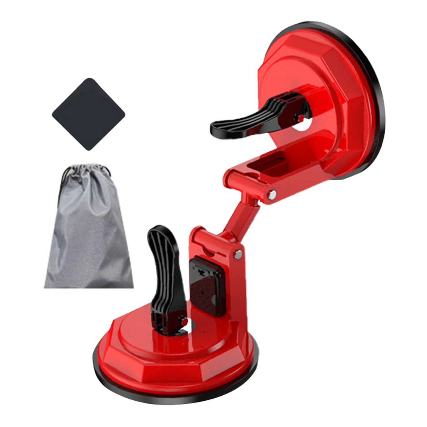 "Home Security Door Stopper with Suction Cup & Built-In Alarm for Anti-Theft"