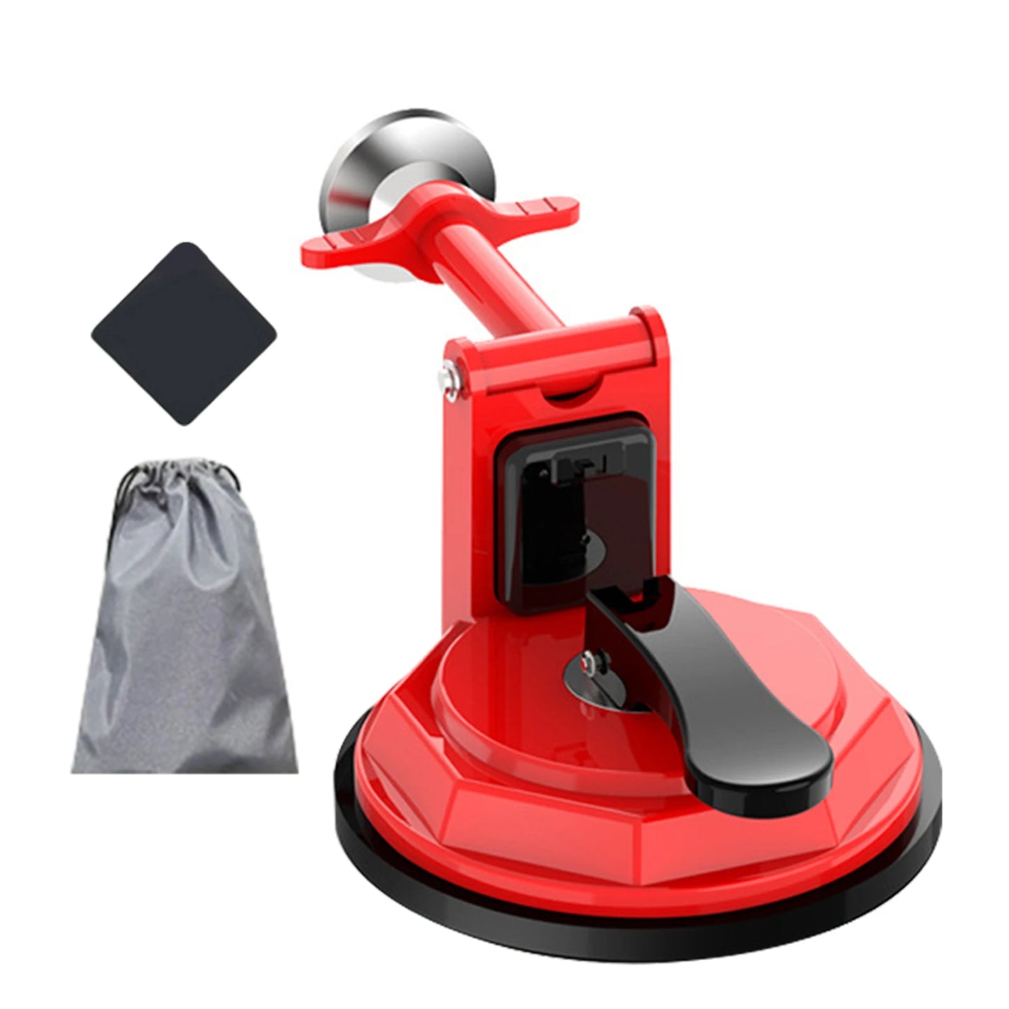 "Home Security Door Stopper with Suction Cup & Built-In Alarm for Anti-Theft"